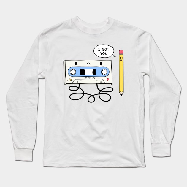 I Got You. Long Sleeve T-Shirt by Andy McNally